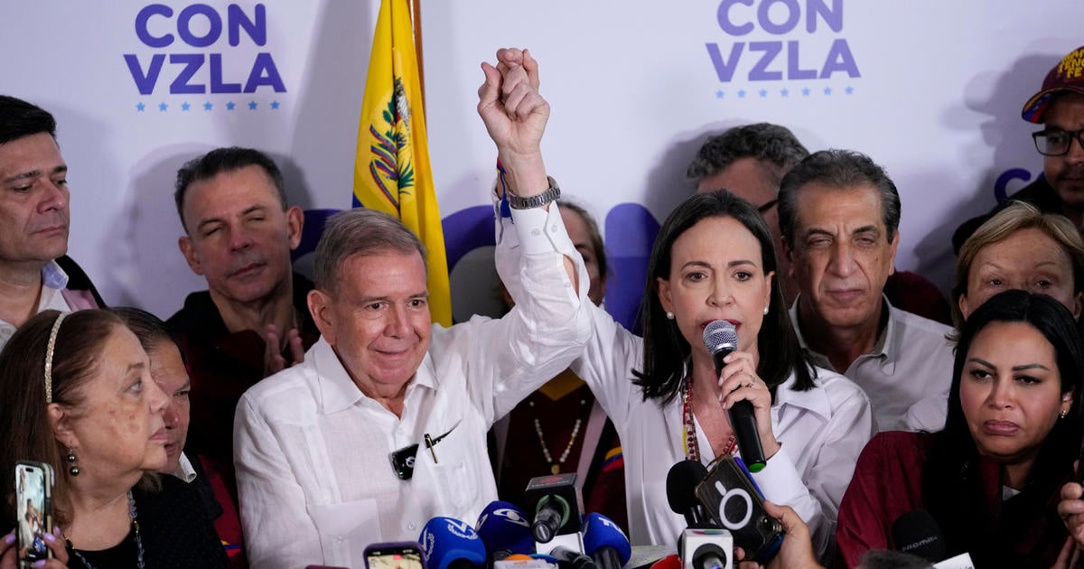 U.S. recognizes opposition candidate Edmundo González as Venezuela's president-elect