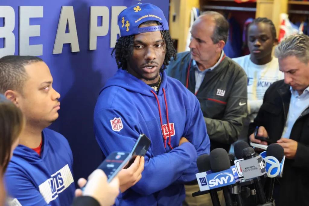 Giants' Malik Nabers on why he wants to be involved early