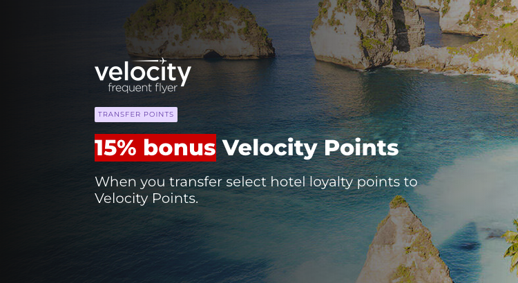 November 27 Bonus Offer Highlight: Virgin Australia Velocity – 15% bonus on hotel point transfers