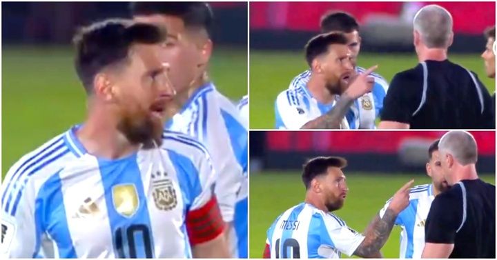 What Lionel Messi Furiously Said to Referee After Paraguay 2-1 Argentina