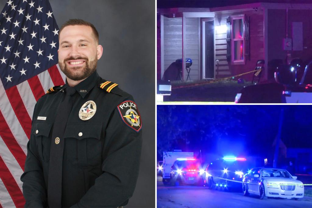 Texas Greenville police officer, Cooper Dawson, killed in 'ambush' shootout