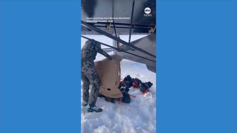 WATCH: Thanksgiving turkeys air-dropped in rural Alaska