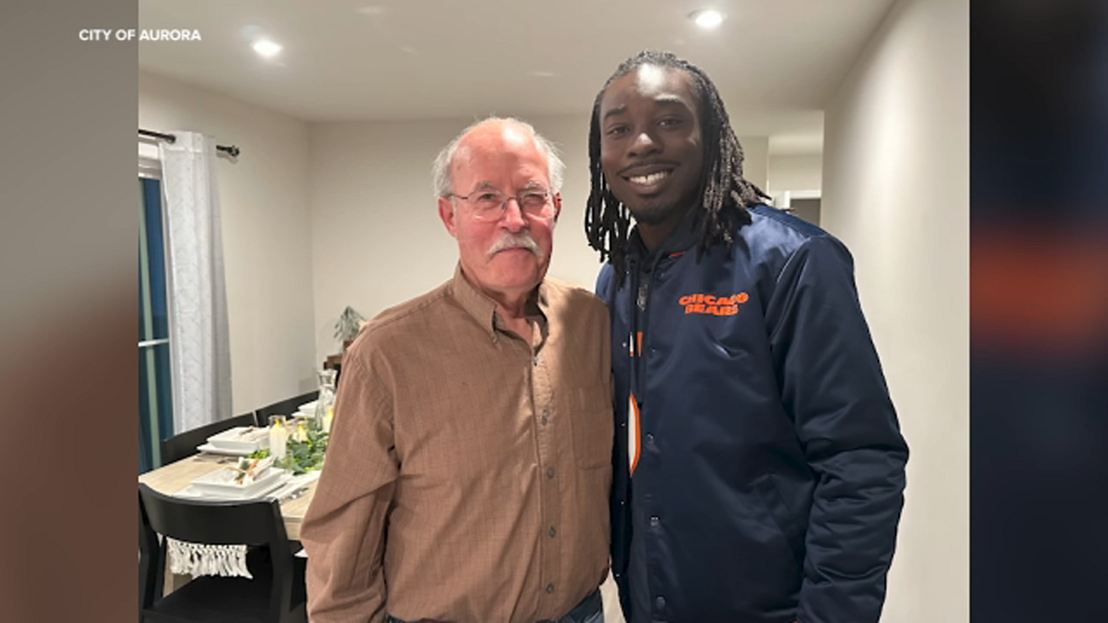 Illinois mail carrier celebrates Thanksgiving with man after helping to save his life after fall