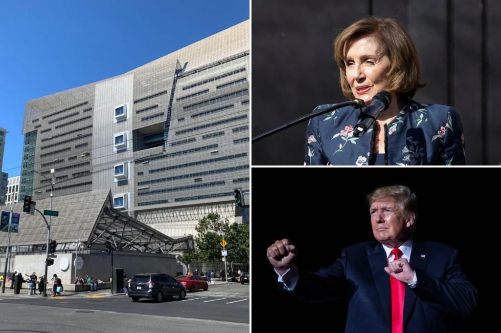 'Green' federal building once ridiculed by Trump being dedicated to Nancy Pelosi