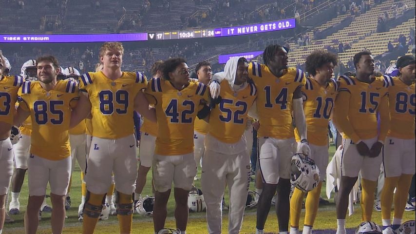 LSU set to finish regular season with home matchup against Oklahoma on Saturday night