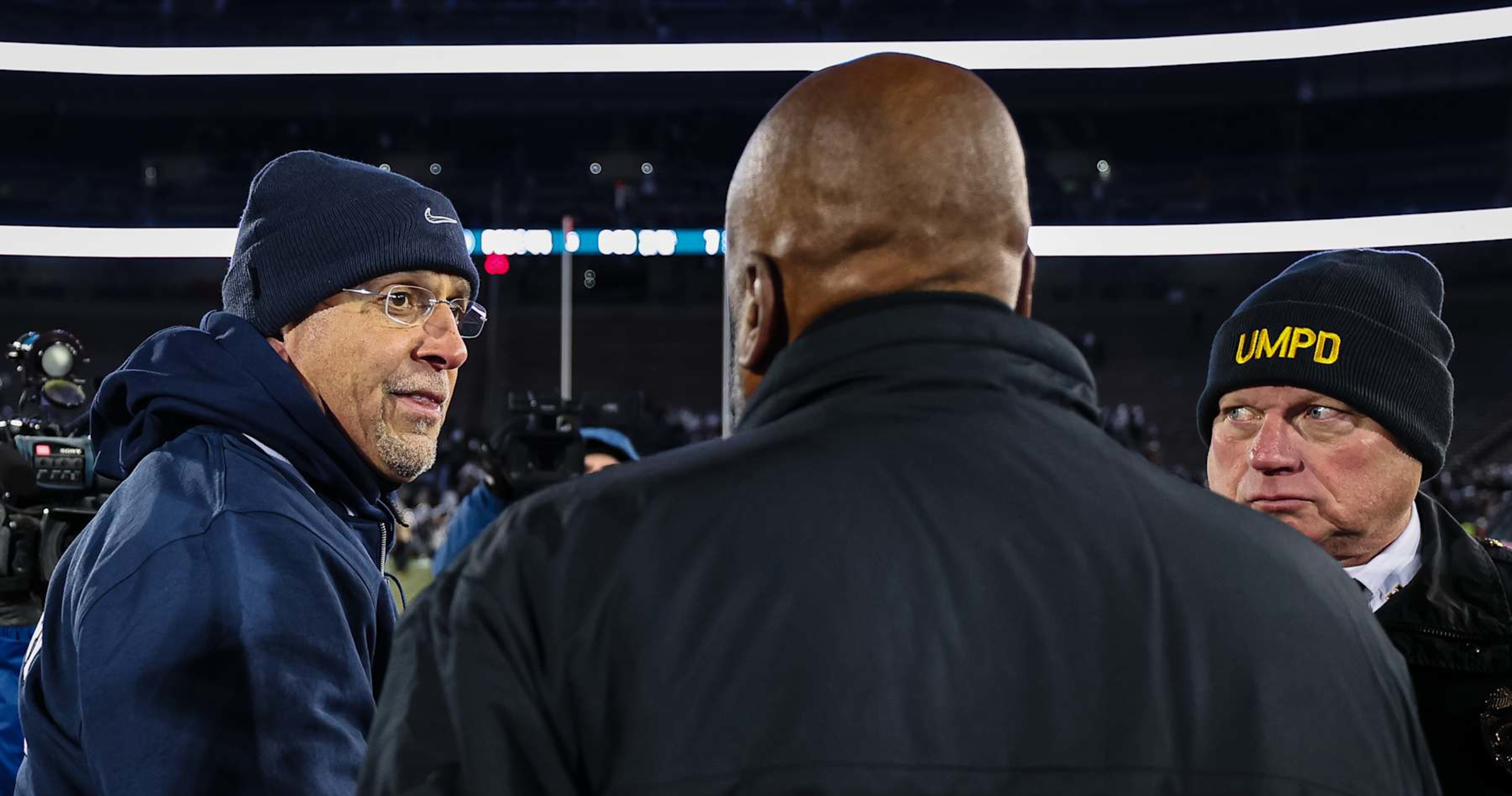 Mike Locksley Calls Out James Franklin, PSU for 'Bulls--t' Late TD in Maryland Loss