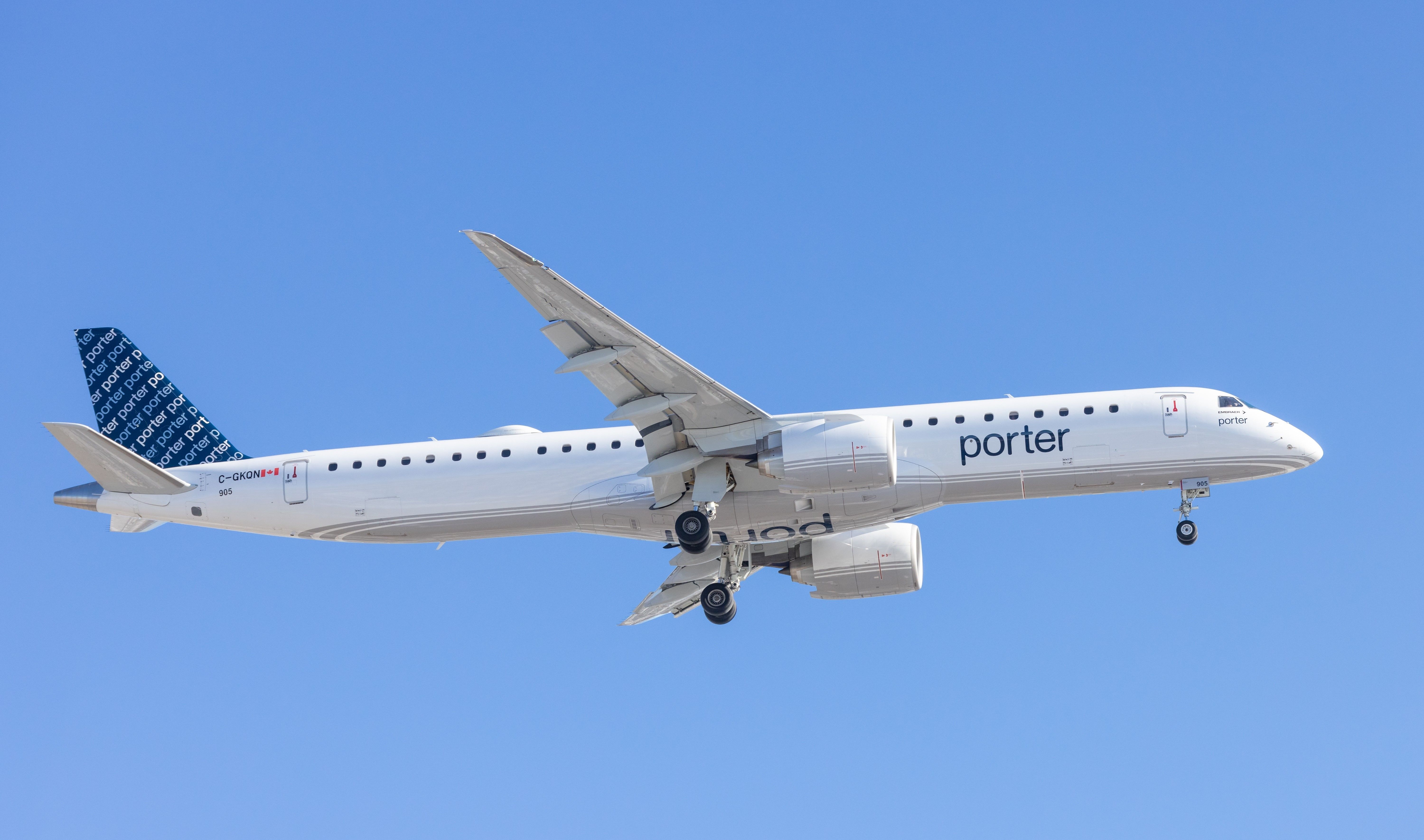 Porter Airlines Starts Embraer E195-E2 Flights From Montreal To Fort Myers