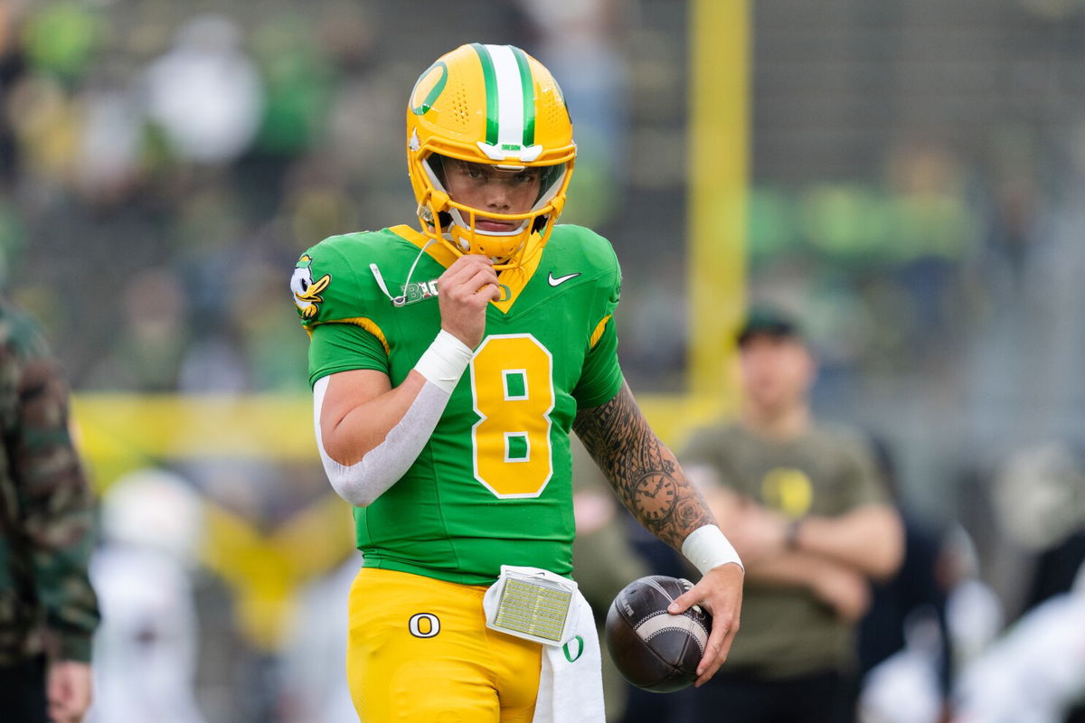 ‘My Time’s Up’: Dillon Gabriel Left Emotional as Oregon Journey Nears Its End With B1G Championship Looming