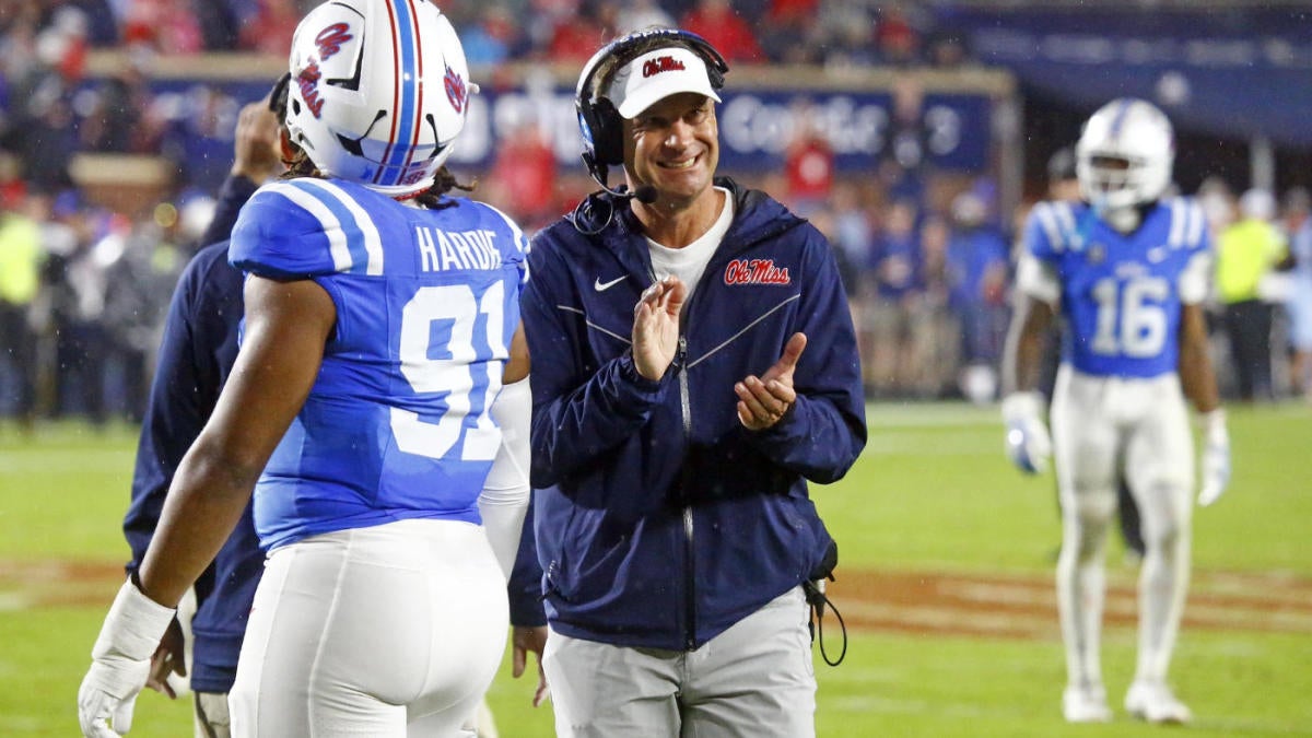 Ole Miss' Lane Kiffin pushes to make College Football Playoff over SEC foes, Illinois' Bret Bielema joins in