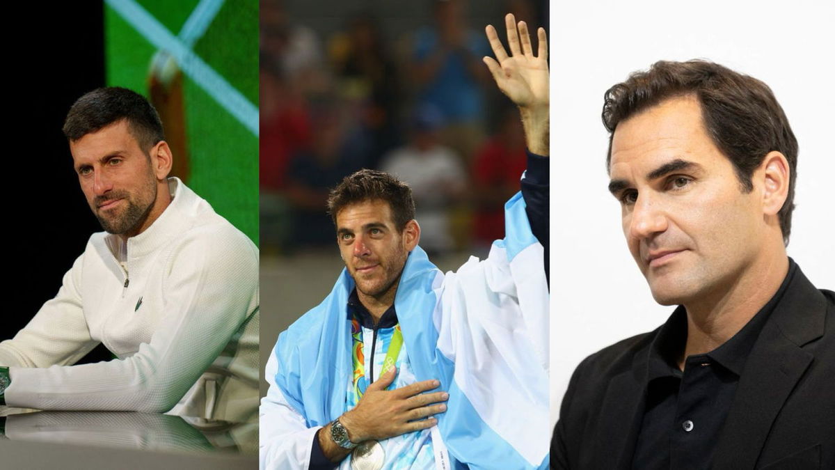 ‘Shouldn’t Be Sad’- Roger Federer Joins Novak Djokovic in Paying Emotional Ode to a Tearful Juan Martin Del Potro in Argentina Farewell