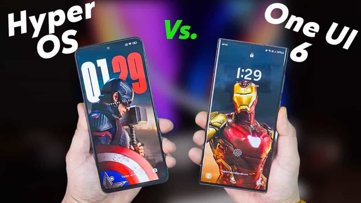 Comparing Android Giants: Xiaomi Hyper OS 2 vs. Samsung One UI 6