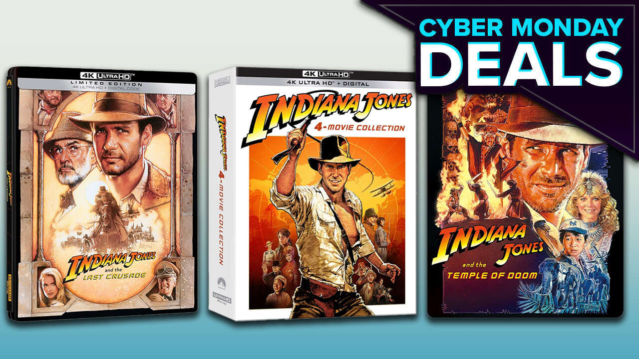 Indiana Jones 4K Steelbook Editions And Box Sets Get Nice Cyber Monday Discounts