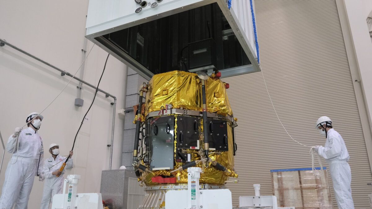 Japan's "Resilience" Moon Lander Arrives In Florida Ahead Of SpaceX Falcon 9 January Launch