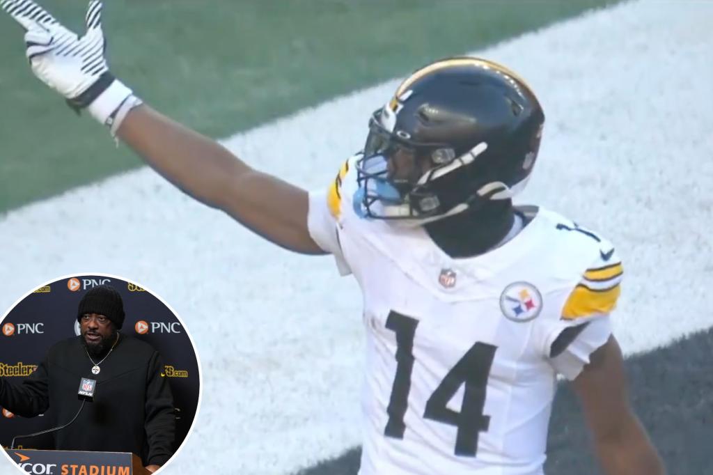 George Pickens' Steelers antics are driving Mike Tomlin mad