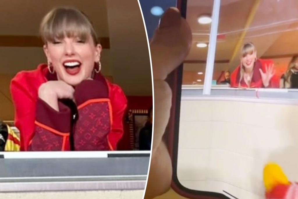 Taylor Swift FaceTimed with Chiefs security guard's wife while tipping workers