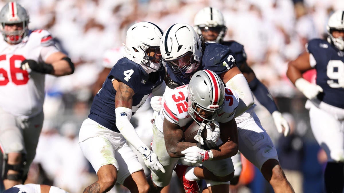 College Football Playoff bracket prediction: Texas earns bye, Ohio State slides to star-studded 8 vs. 9 game