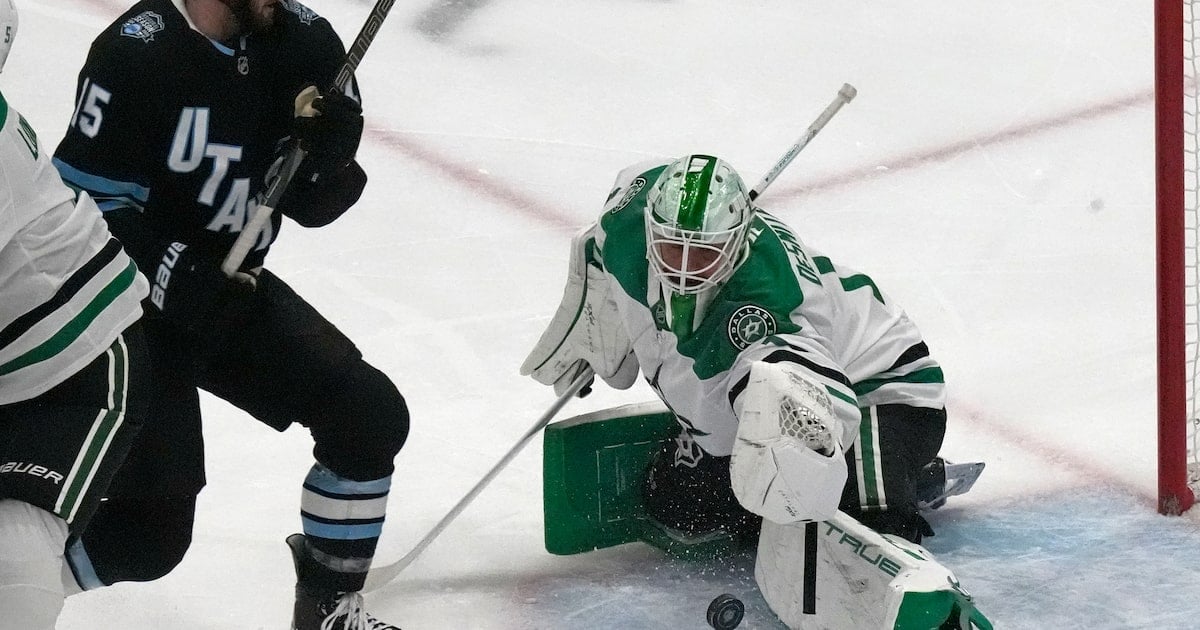 Stars’ Casey DeSmith delivers dazzling 34-stop performance in win over Utah Hockey Club