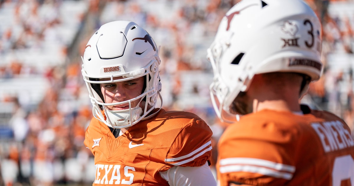 Texas’ Steve Sarkisian backs Quinn Ewers, but Arch Manning’s mobility offers a changeup