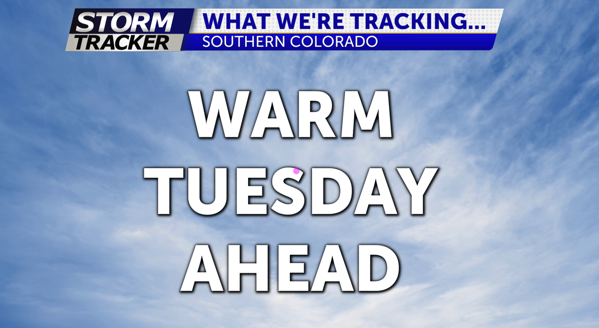 Temperatures Increase Tuesday