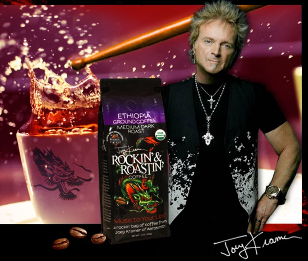 Like His Band’s Rock ‘N’ Roller Coaster, Aerosmith Drummer’s Rockin’ & Roastin’ Coffee Is Done