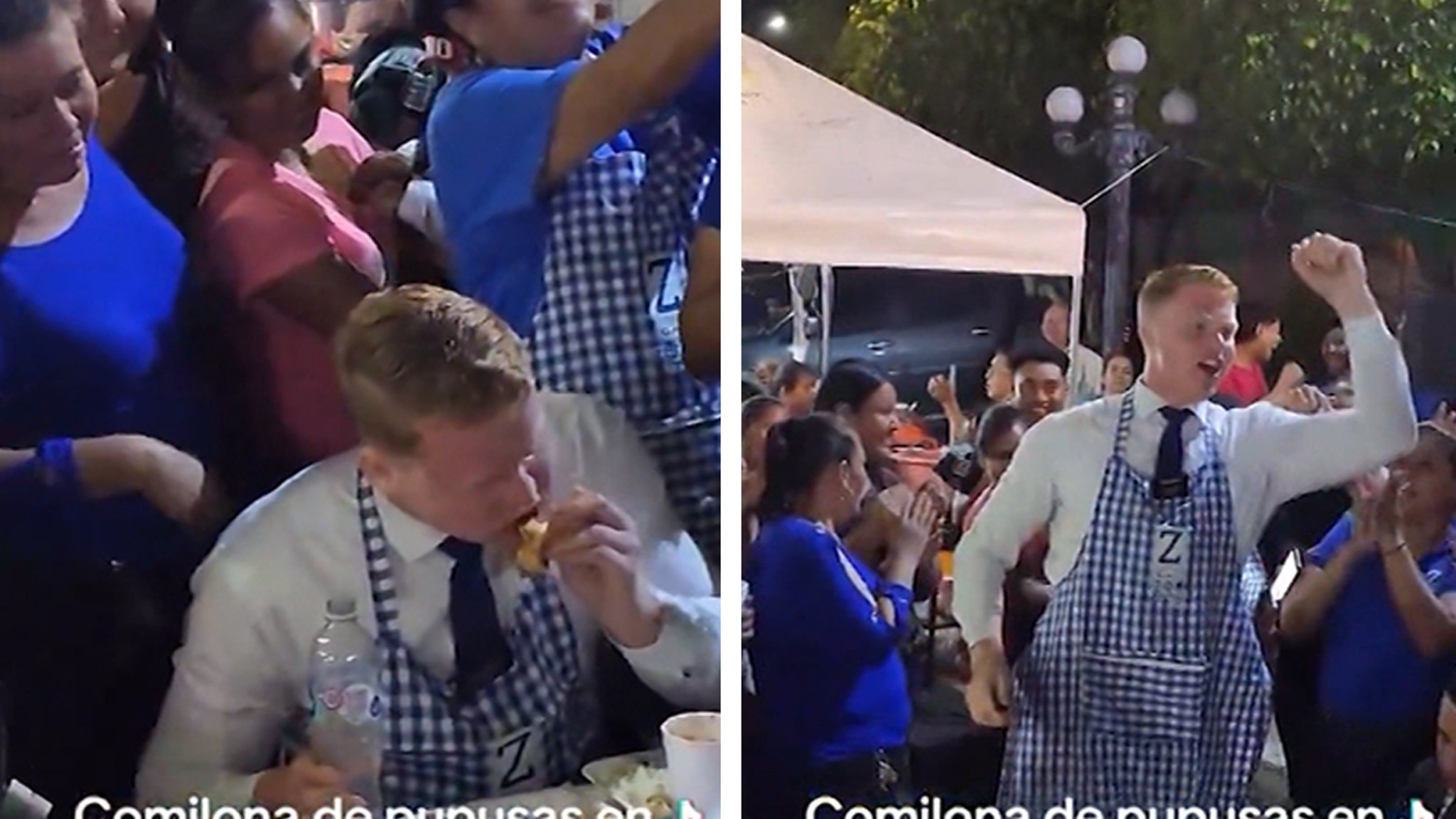 Mormon Missionary Dominates Pupusa-Eating Contest In El Salvador