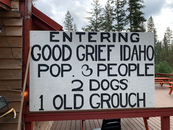 Good Grief in Boundary County, Idaho