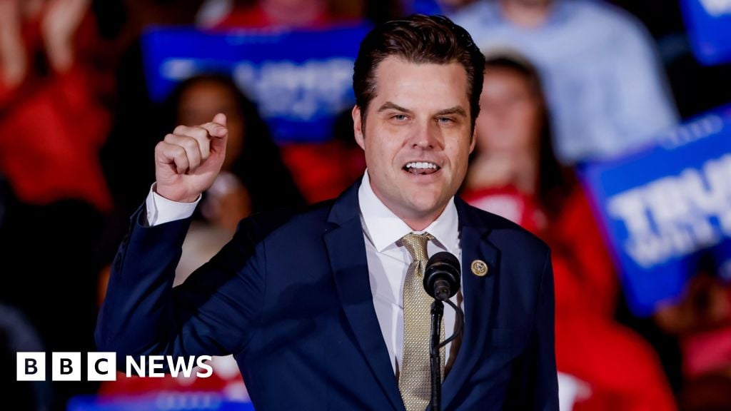 Trump picking Gaetz to head justice department stuns - but sends strong message