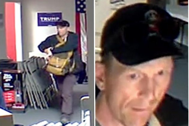 Virginia man arrested for burglarizing local Trump campaign office