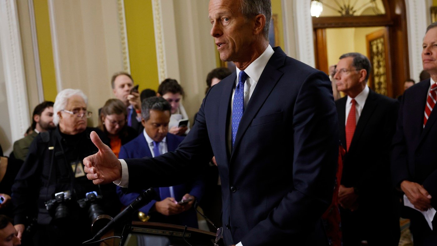 Republicans choose John Thune as next Senate majority leader