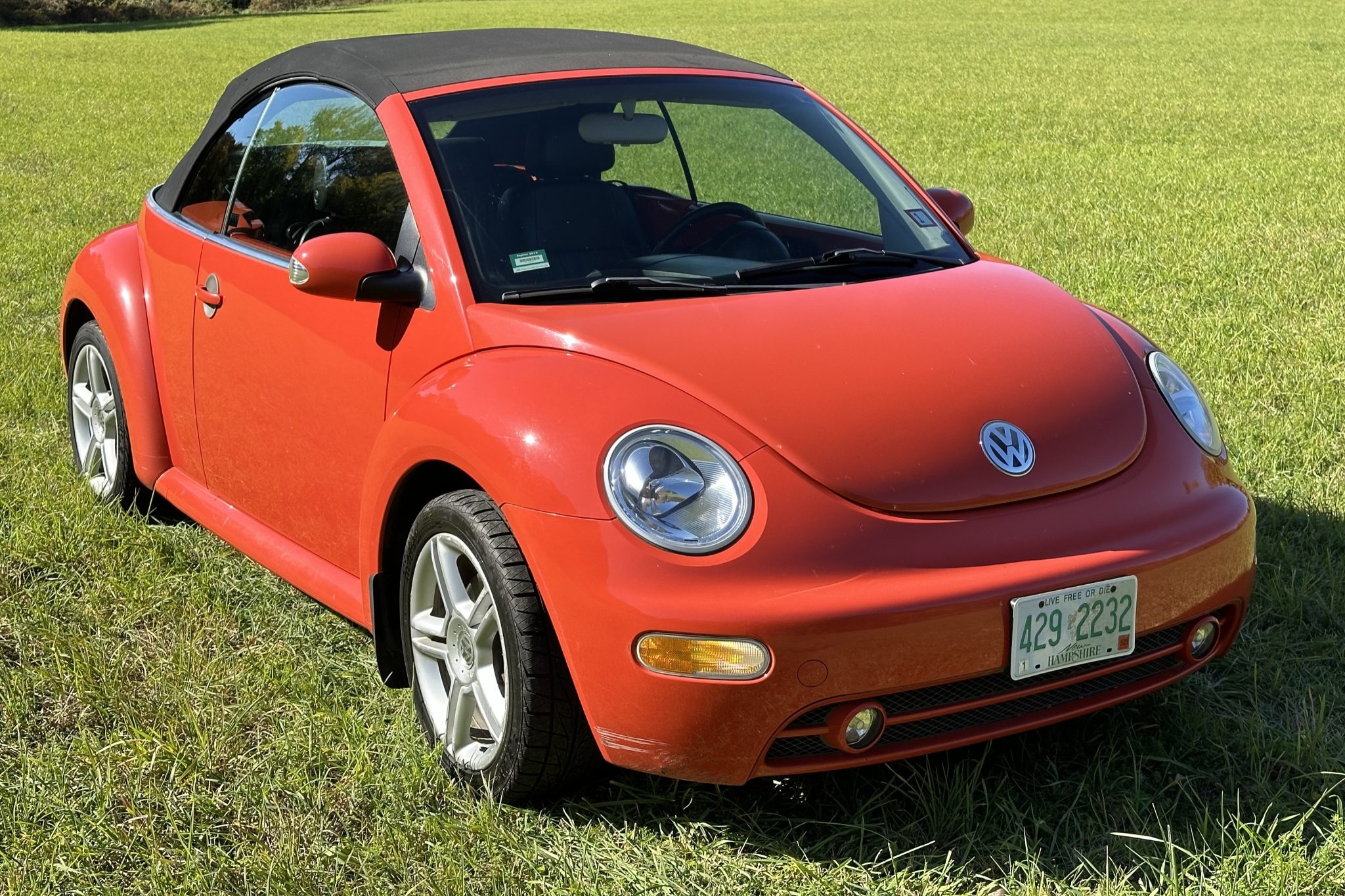 2004 Volkswagen New Beetle GLS 1.8T Convertible at No Reserve