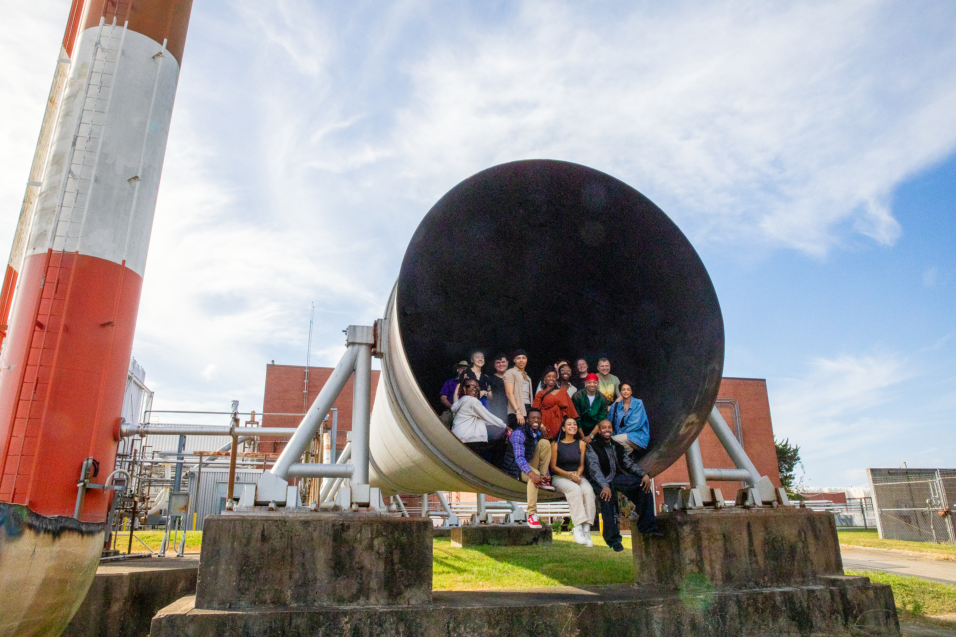 The Cast and Crew of “Ain’t Too Proud” Visit NASA Langley