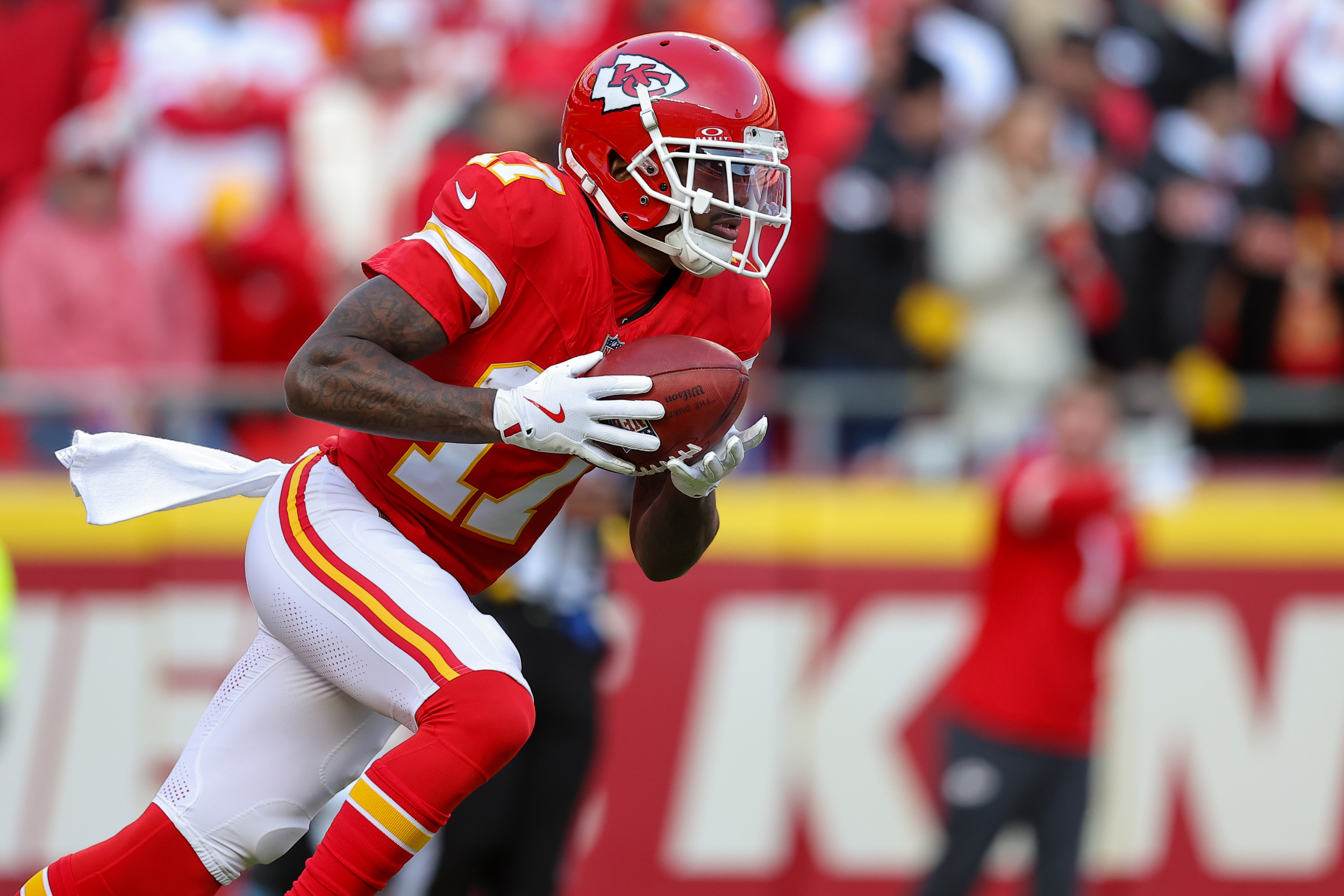 Chiefs Place WR on Injured Reserve As Offensive Injuries Pile Up