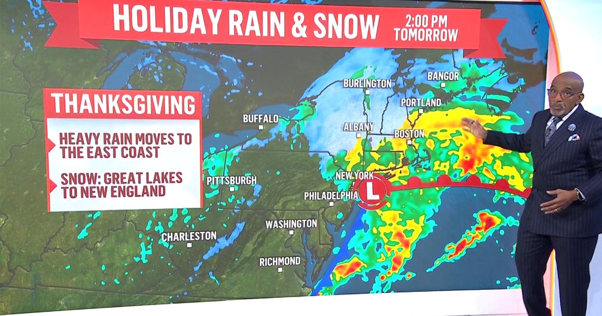 Coast-to-coast storm threatens Thanksgiving travel plans