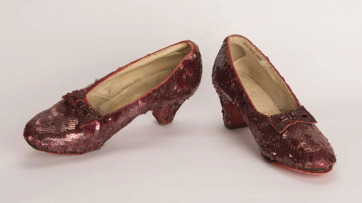 Pair of Judy Garland’s ruby slippers from ‘The Wizard of Oz’ sell at auction for $28 million