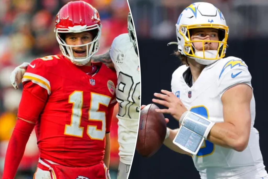 Chargers vs. Chiefs odds