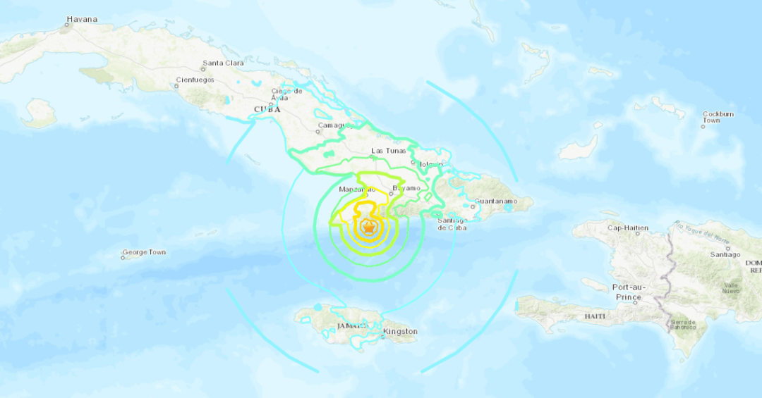 Cuba é atingida por terremotos de magnitude 5,9 e 6,8