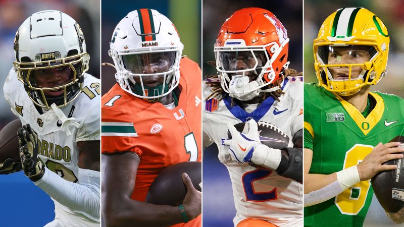 A two-way player, a running back and 2 quarterbacks announced as 2024 Heisman Trophy finalists