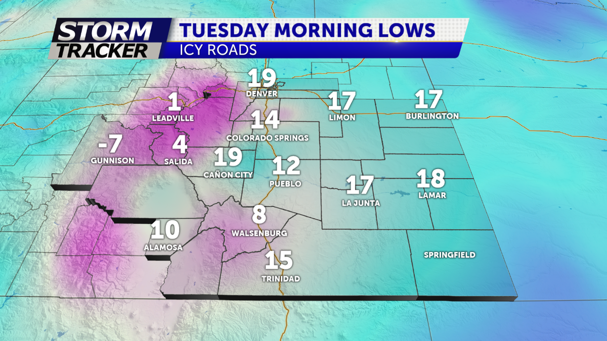 Cold Start To Tuesday; Warm-Up Coming