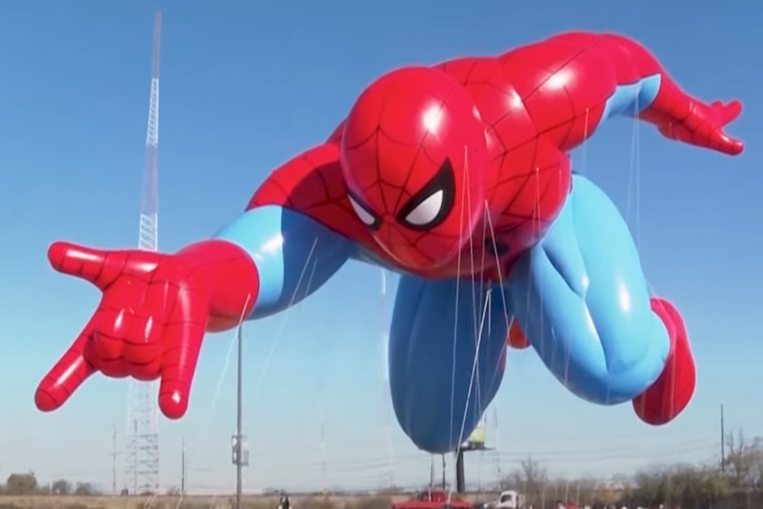 Spider-Man Is Back at Macy’s Thanksgiving Parade, and Has Not Skipped Leg Day