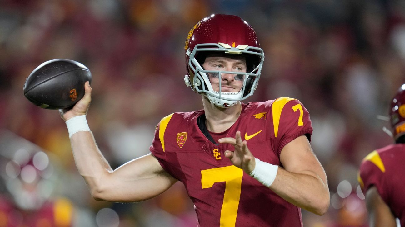 USC QB Moss to enter portal, 'time to move on'