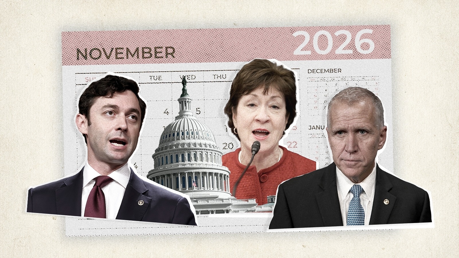 Why Republicans start out as favorites in the 2026 Senate elections