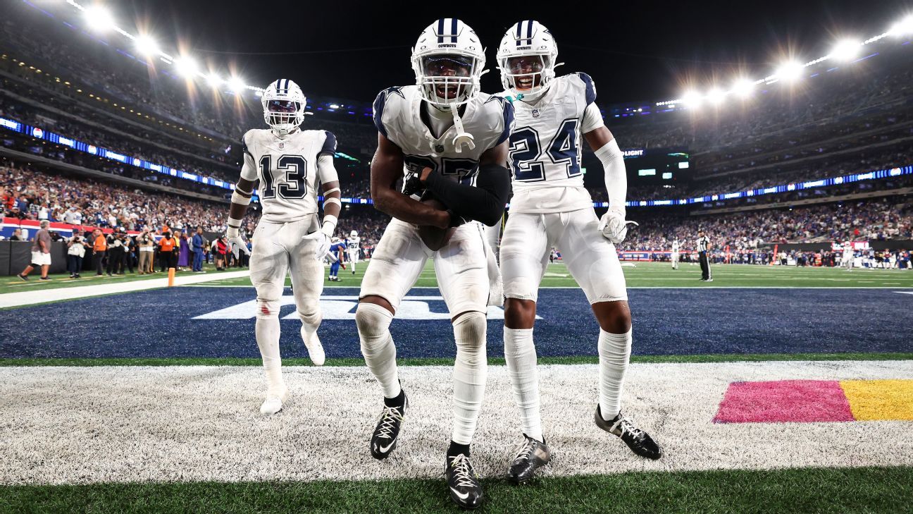 Cowboys' color rush, Buccaneers' red leads NFL's Week 14 uniforms