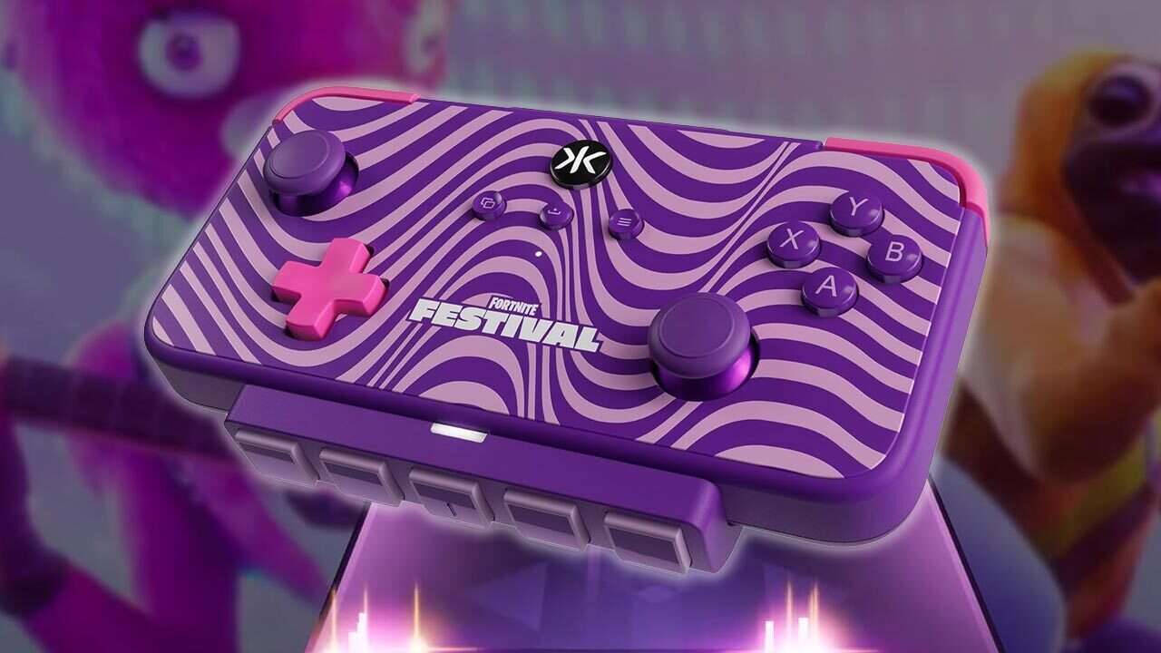 Official Fortnite Festival Controller With 5-Fret Attachment Is Up For Preorder At Amazon