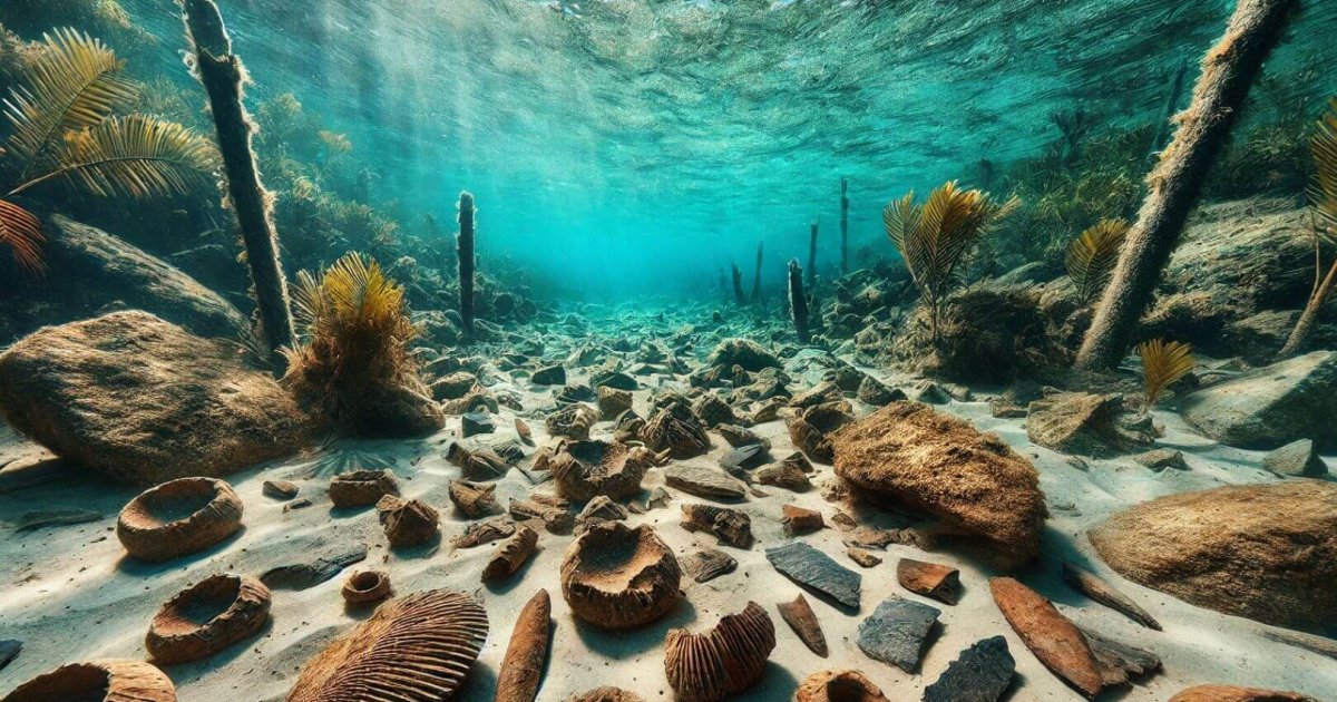 Descubren una antigua salina de 1.800 años de una civilización de película bajo el agua en Belice