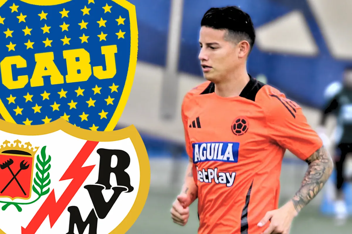 Boca Juniors ya sabe lo que quiere el colombiano y su futuro en Rayo Vallecano: "James desea..."