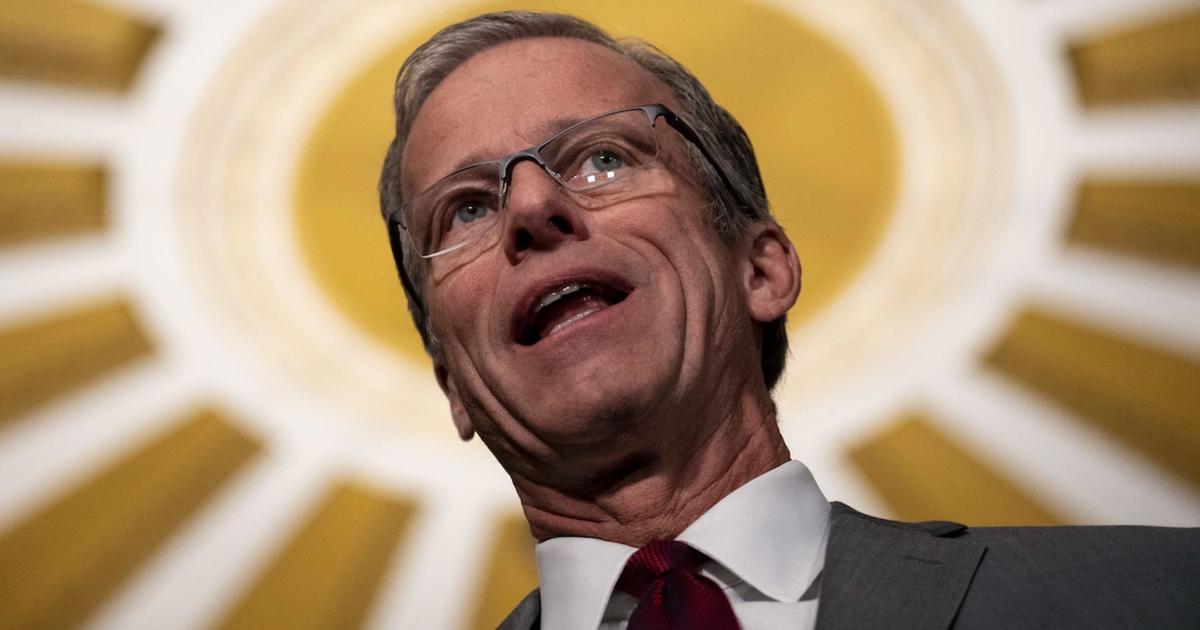 John Thune elected Senate Republican leader as Mitch McConnell steps down