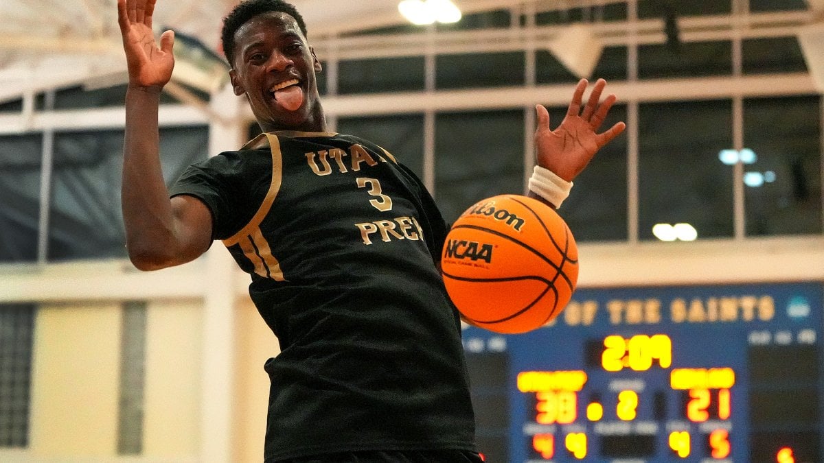 AJ Dybantsa, projected No. 1 NBA Draft pick, commits to BYU