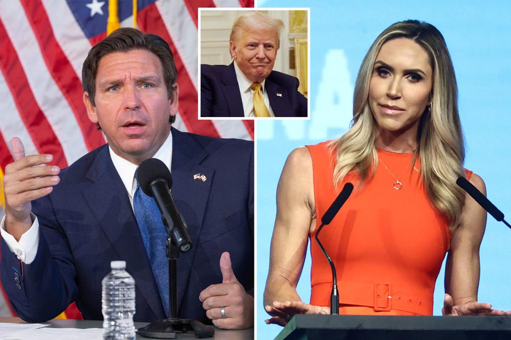 Trump is pushing DeSantis to nominate Lara Trump as Florida's next senator