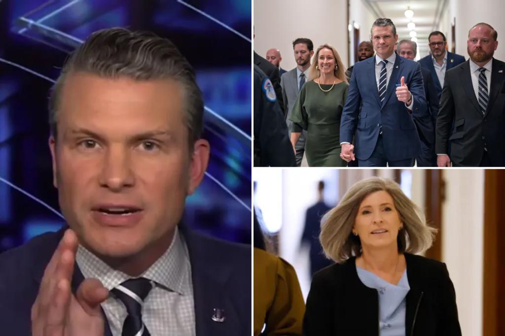 Pete Hegseth celebrates 'great meeting' with dissenting Sen. Ernst amid confirmation battle