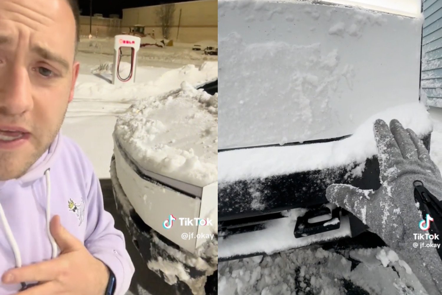 Cybertruck Owner Complains About Snow Blocking His Headlights